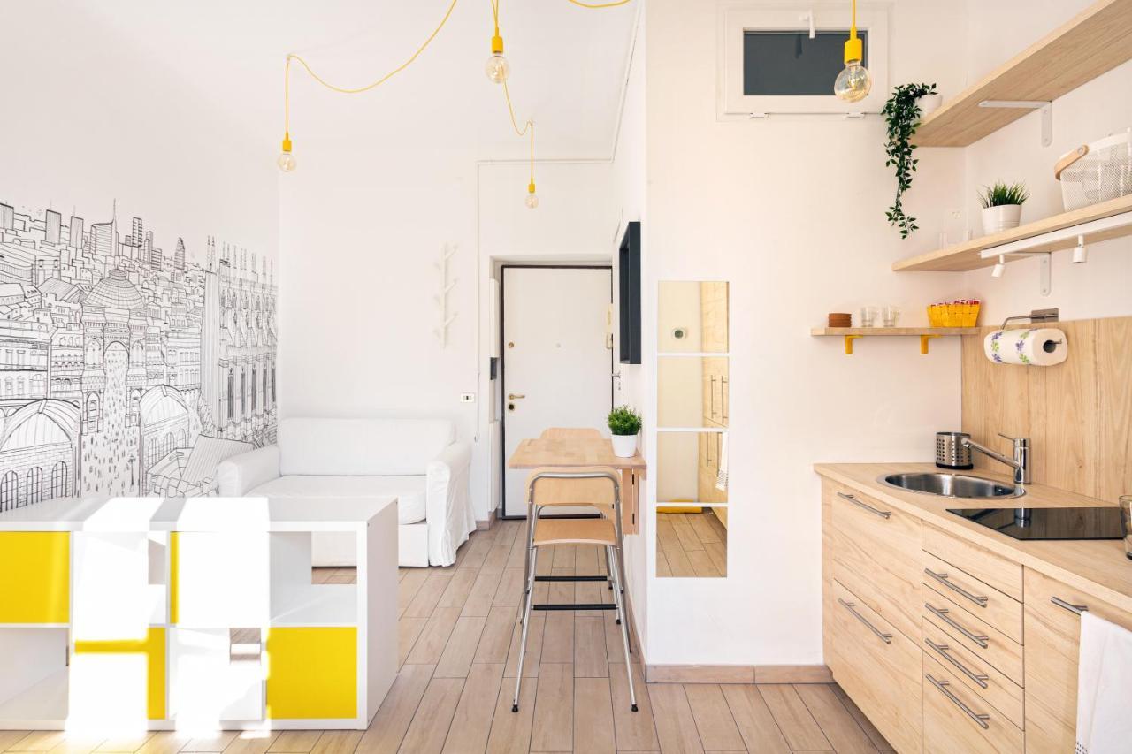 A Yellow Touch - Modern Studio In Isola Milano Exterior foto